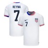 Original Fußballtrikot USA Reyna 7 Heimtrikot 2024 Für Herren